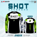 Shot Bike Racing Full Sleeve Four Part Sublimation Print For Bike T-Shirt-AS4P006