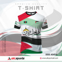 FREE PALESTINE MEN'S T-SHIRT COMBO HALF SLEEVE  (4 PART PRINT)-AS4PHC3