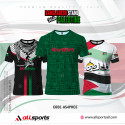 FREE PALESTINE MEN'S T-SHIRT COMBO HALF SLEEVE  (4 PART PRINT)-AS4PHC5