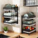 Wall Fitting Kitchen Dish Rack