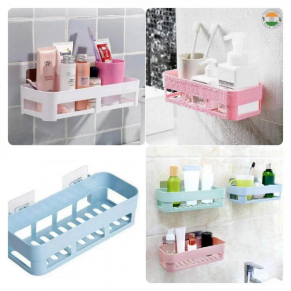 2 Pcs Bathroom Storage Shelf