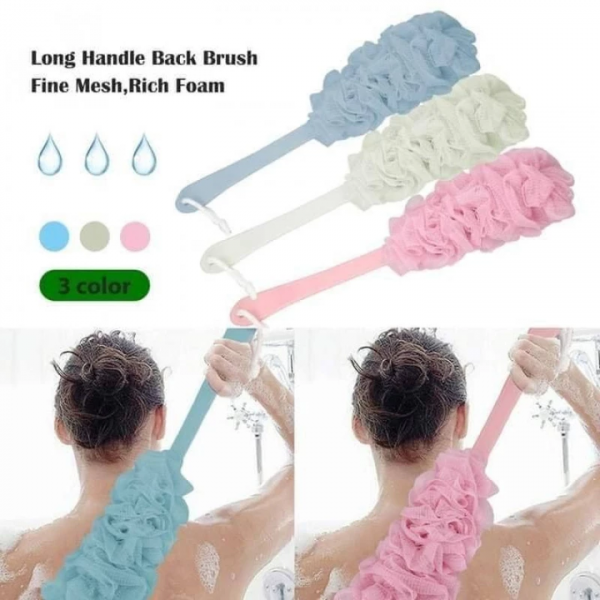 Long handle bathing brush