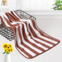 Coral Velvet Fabric Towel