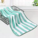 Coral Velvet Fabric Towel