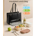  Spot New Lunch Bag Combination Bag Large Handbag Insulated Women's Cross-Body Bag Code : 271