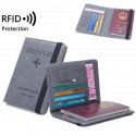 Business Passport Covers Holder Wallet Case (Ash)