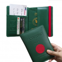 Business Passport Covers Holder Wallet Case (green color)