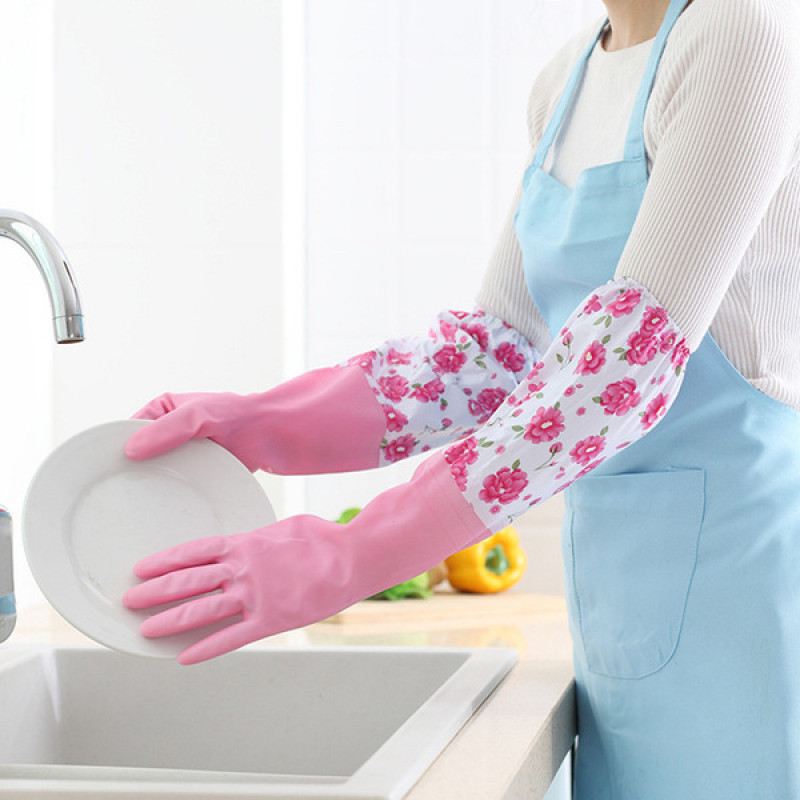 (2 জোড়া) Long Silicon Hand Gloves ( Origina china )৳500 