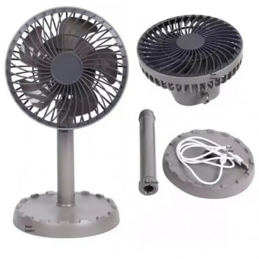 JY, Super JY-2218 12.5” Rechargeable Fan (Grey)