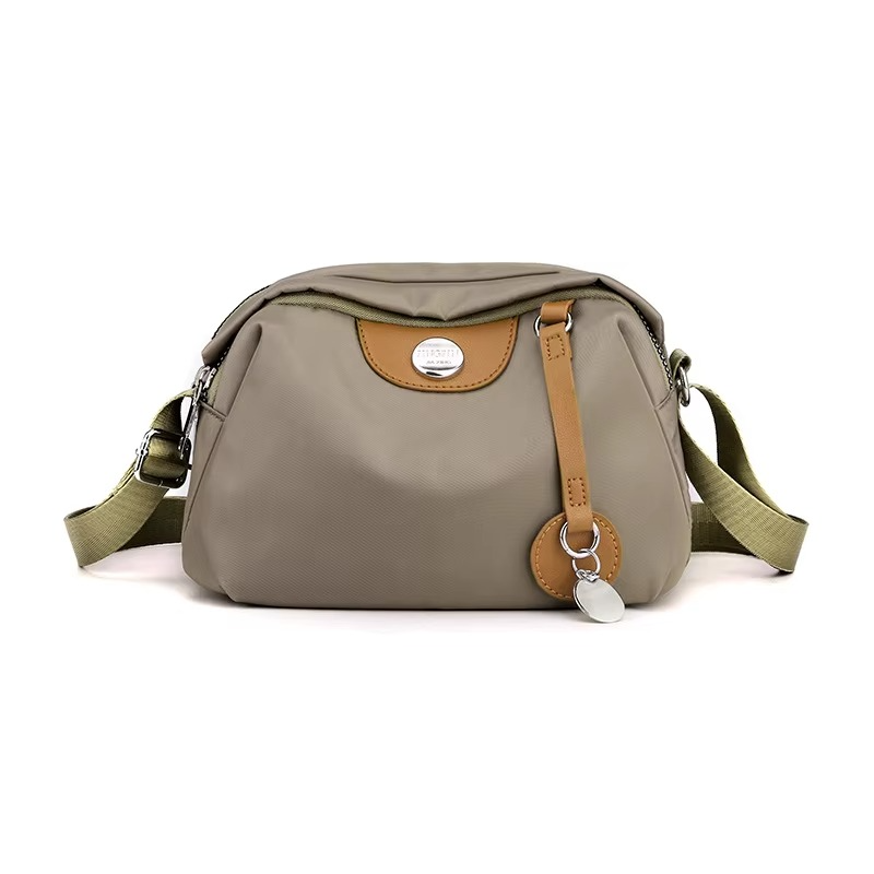 Gelory Casual Travel Waterproof Messenger Bag Trendy {Gray}