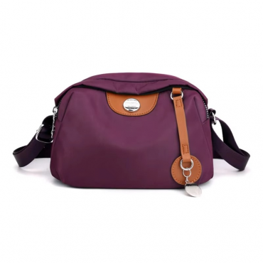 Gelory Casual Travel Waterproof Messenger Bag Trendy {purple}