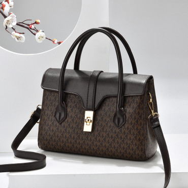 High Quality MK Design American Fashion New Handbag(Coffee colour)