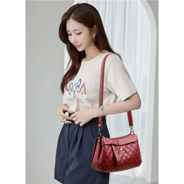 Newstyle cossbody vintage bag(Meroon)