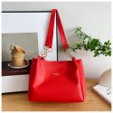 Signature Classic shoulder women's tote bags{meroon}