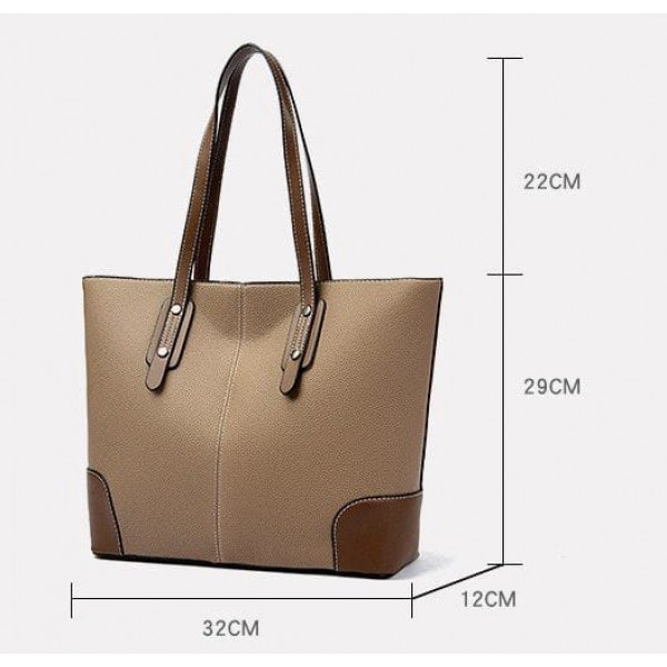 Premium Quality Ladies Handbag (Khaki)