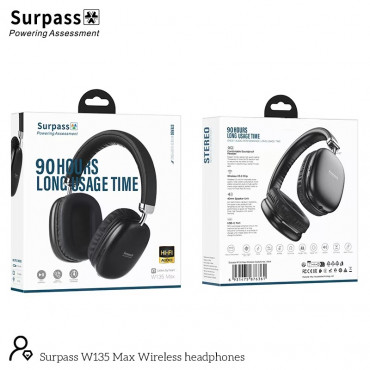 Wireless headphone Surpass W135 Max Original Quality