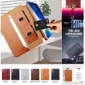 Ipad back cover and flip cover 2in 1 case premium leather case