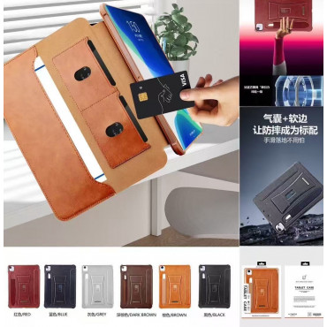 Ipad back cover and flip cover 2in 1 case premium leather case