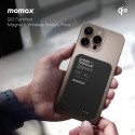 .10000mAh magnetic wireless Battery Pack momax .Ultra Slim Q.MAG X1. 15W    . বাংলাদেশের সবচাইতে কম প্রাইজে| অফার থাকবে আগামী 3দিন|