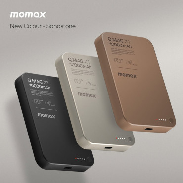 .10000mAh magnetic wireless Battery Pack momax .Ultra Slim Q.MAG X1. 15W    . বাংলাদেশের সবচাইতে কম প্রাইজে| অফার থাকবে আগামী 3দিন|