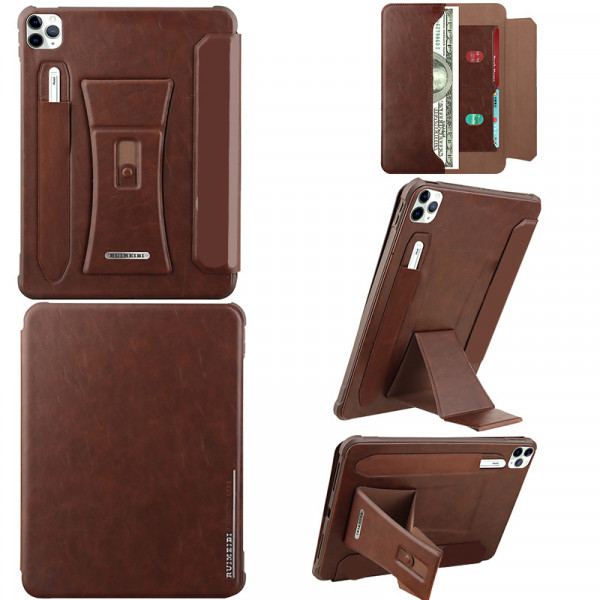 Ipad back cover and flip cover 2in 1 case premium leather case