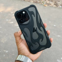 Soft Shell Fashionable New Electroplated Hollow heat dissipation Flame Pattern Full Body Protective Shockproof suitable Case.