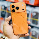 Orange pc হলুদ হবে না .Slime MagSafe Anti Yellow Clear Plating Case