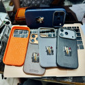 Premium 3Santaa case leather  texture case