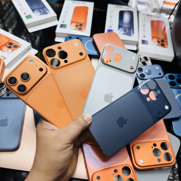 Only স্টিকার সাইট frame  থাকবে না iphone back shell 17 concept  with 13-17pro max case(only back sell  550 tk .side বাম্পার সহ 1190tk total )