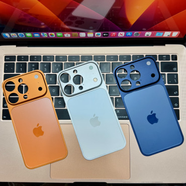 Gorilla glass Metal back shell সকল iPhone করে ফেলুন update ⬆️ 17pro max and 17pro (No have bupmer) only back sell  790 tk .side বাম্পার সহ 1190tk total )