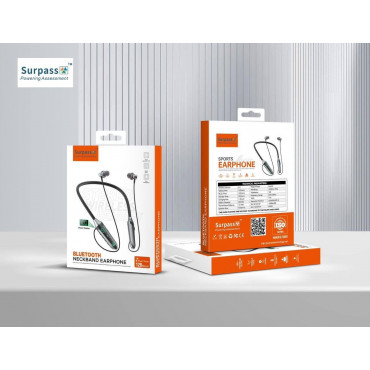 Surpass Lp120 wireless nick bend . ১২০ ঘন্টা ব্যাকআপ পাবেন|.ডিসপ্লে তে চার্জিং পার্সেন্টেজ দেখতে পারবেন| magnetic on off