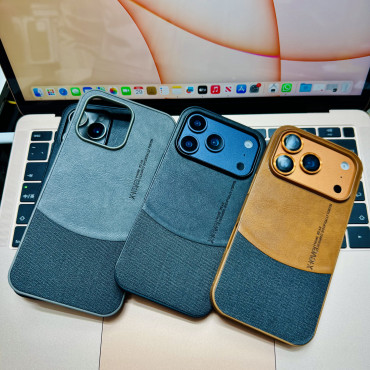 প্রিমিয়াম লেদার এবং কাপড়ের soft XIeveII case