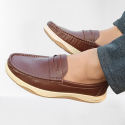 Genuine COW Leather Light Weight Casual Shoes L-02