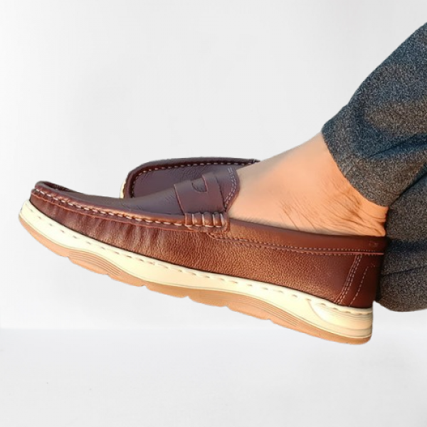 Genuine COW Leather Light Weight Casual Shoes L-02