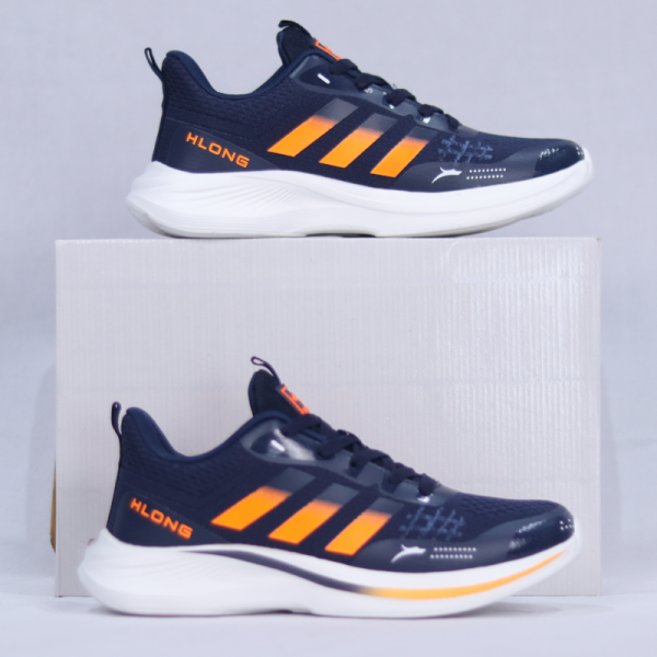 Imported Running Sneakers | Super Light Weight | Navy Blue | KNV-0083