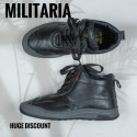 Luxury High Cut Militaria | Black | HBL-04