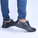 Derby Leather Sneaker|Black|DBL-05