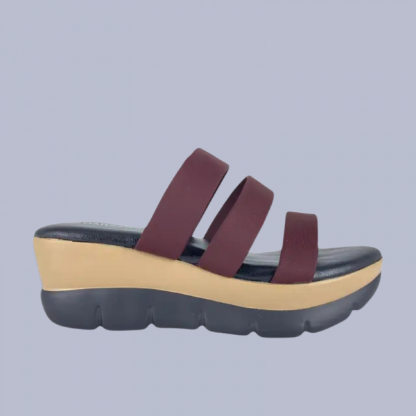 DARSAN Ladies Sandal|Maroon |Unique Design|DW-775-06