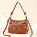 2026 Trending Stylish Soft PU leather Hand bag (Brown)