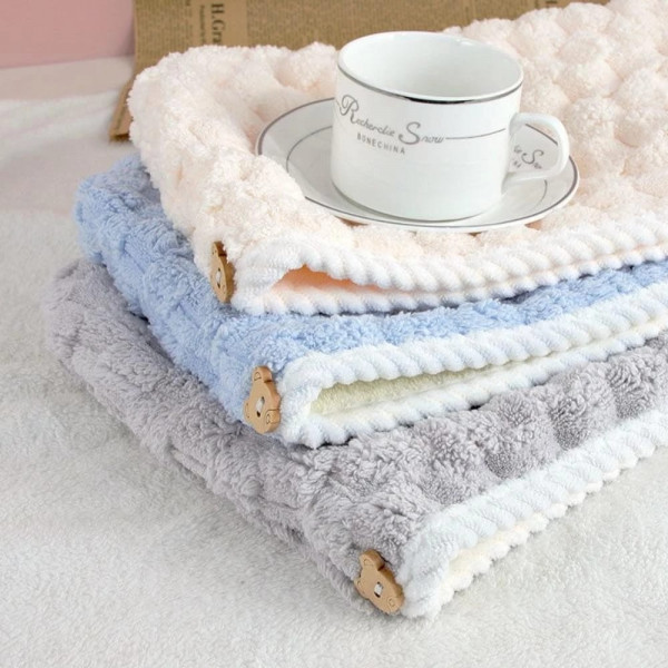 ( ১ পিছ ) China Microfiber Hair Towel