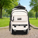 Academy Style Waterproof School Book Bag(Black Color)