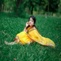 Baby Sharee Yellow ( বেবি শাড়ি ইয়েলো )