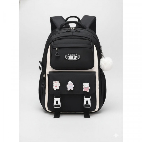 Premium Quality Primary School Book Bag (black)
