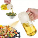 2 in 1 Oil Sprayer and Oil Dispenser Bottle (গ্লাস বডি)