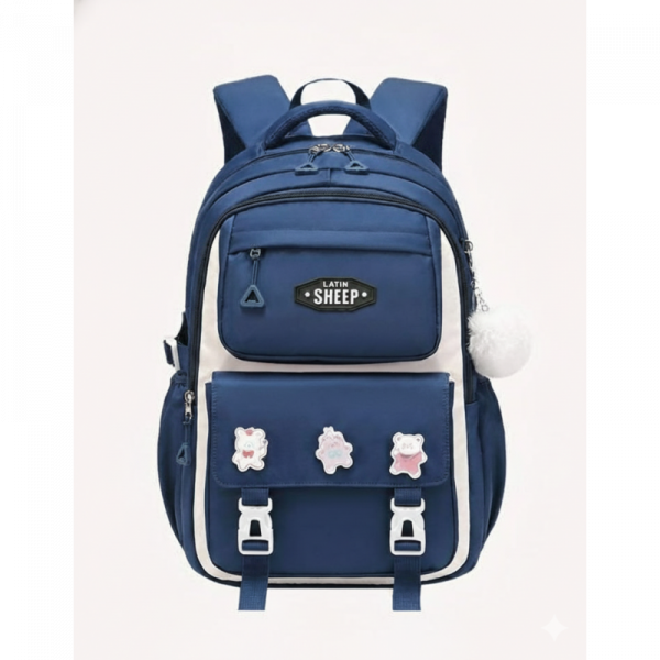 Premium Quality Primary School Book Bag (blue)