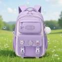 Premium Quality Primary School Book Bag ( purple -5)