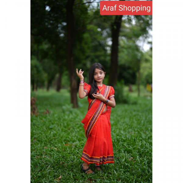 Baby Sharee Red ( বেবি শাড়ি লাল )