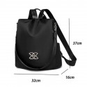 Women Large Capacity Outdoor Tote Bag ( Black )