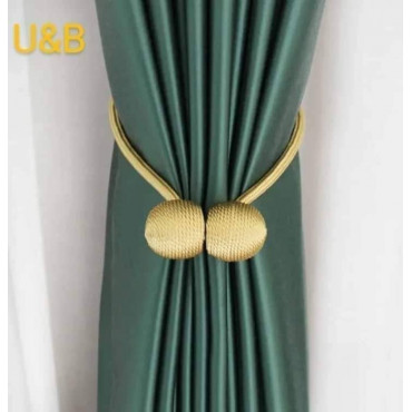 2Pis Curtain Holder – (Yello) ২পিস পর্দা হোল্ডার