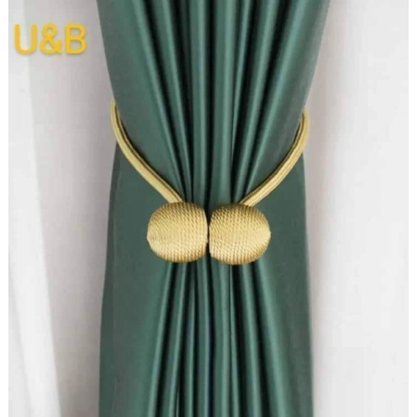 2Pis Curtain Holder – (Yello) ২পিস পর্দা হোল্ডার